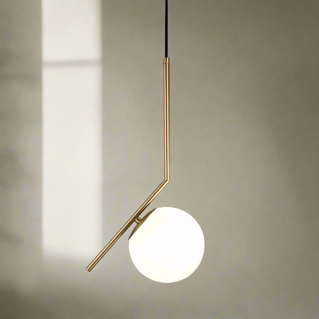 Pendul Jolie Reglabil 1xE14 Auriu