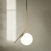 Pendul Jolie Reglabil 1xE14 Auriu