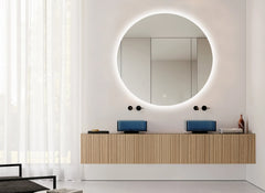 Oglinda LED Premium 80cm Touch 3 Culori Luminoase