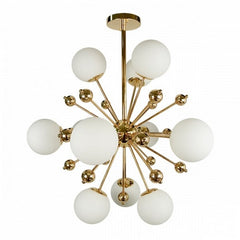 Pendul Jolie 8xE27 Diametru 50cm Auriu