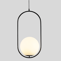 Pendul Jolie Reglabil 1xE27 Negru
