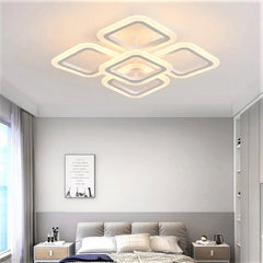 Lustra LED cu Telecomanda Estia 3 Tipuri de Lumini 90W Alb