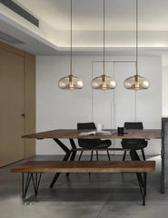 Pendul Jolie Reglabil 1xE27 Auriu