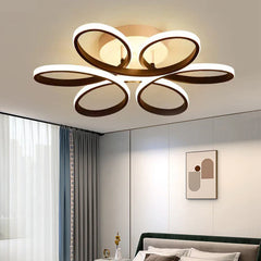 Lustra LED cu Telecomanda Urban 3 Tipuri de Lumini 160W Negru