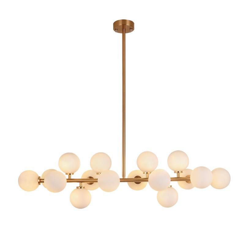 Pendul Jolie Reglabil 16xG9 Lungime 90cm Auriu