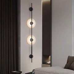 Aplica LED 103cm Rave 3 Tipuri de Lumini Negru