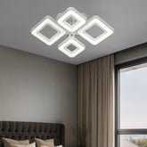 Lustra LED RGB 126W cu Telecomanda Liam 3 Tipuri de Lumini Alb