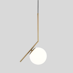 Pendul Jolie Reglabil 1xE14 Auriu