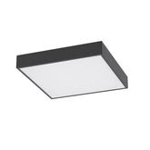 Plafoniera LED Diametru 30x30cm 40W Office Slim Lumina Rece Negru