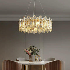 Candelabru Crystal 10XE14 Diametru 60cm Auriu