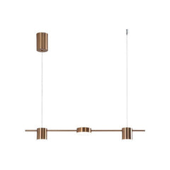 Pendul LED 70cm 30W cu Telecomanda Urban 3 Tipuri de Lumini Auriu