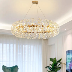 Candelabru Comet Oval Diametru 60cm Auriu