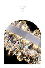 Pendul LED Diametru 40cm 90W Cristal cu Telecomanda Spiral 3 Tipuri de Lumini Argintiu