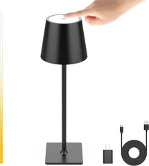 Veioza Touch LED Sinth 3 Tipuri de Lumini 38cm 10W Alb