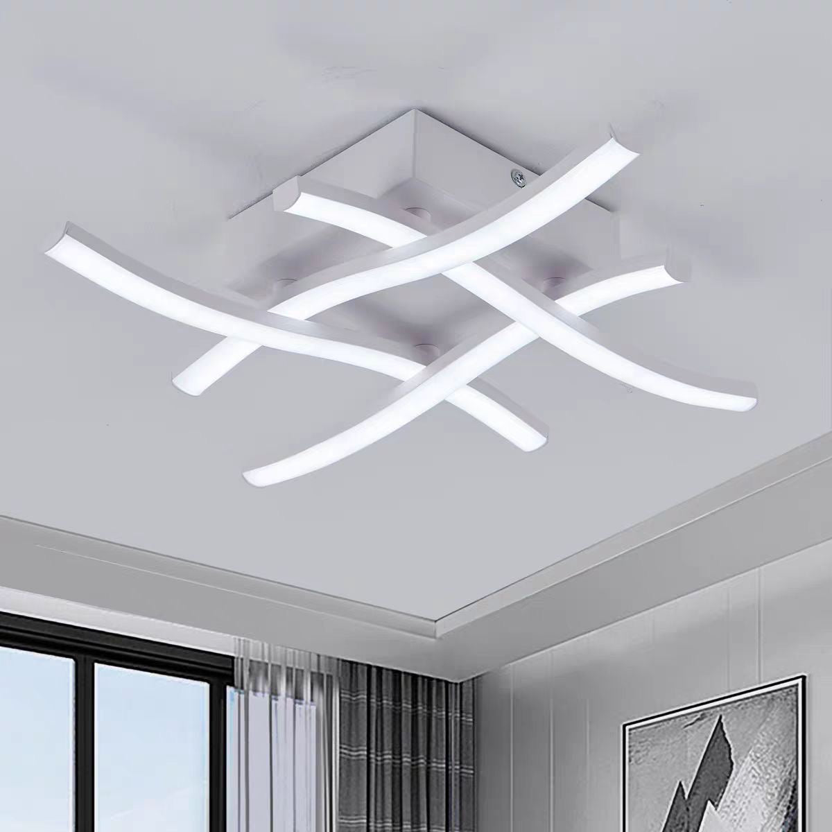 Lustra LED 28W Urban 3 Tipuri de Lumini Alb