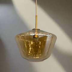 Pendul Jolie Reglabil 1xE27 Auriu