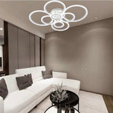 Lustra LED cu Telecomanda Odele 3 Tipuri de Lumini 180W Alb