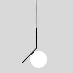 Pendul Jolie Reglabil 1xE27 Negru