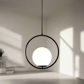 Pendul Jolie Reglabil 1xE27 Negru