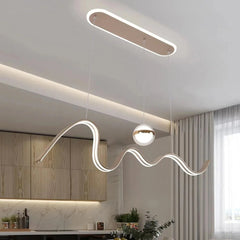 Pendul LED 100cm 100W cu Telecomanda Trinity 3 Tipuri de Lumini Gri