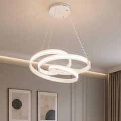 Pendul LED 60cm 70W Stace 3 Tipuri de Lumini Alb