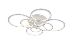 Lustra LED cu Telecomanda Odele 3 Tipuri de Lumini 284W Alb