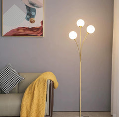 Lampadar Jolie 3xG9 158cm Auriu