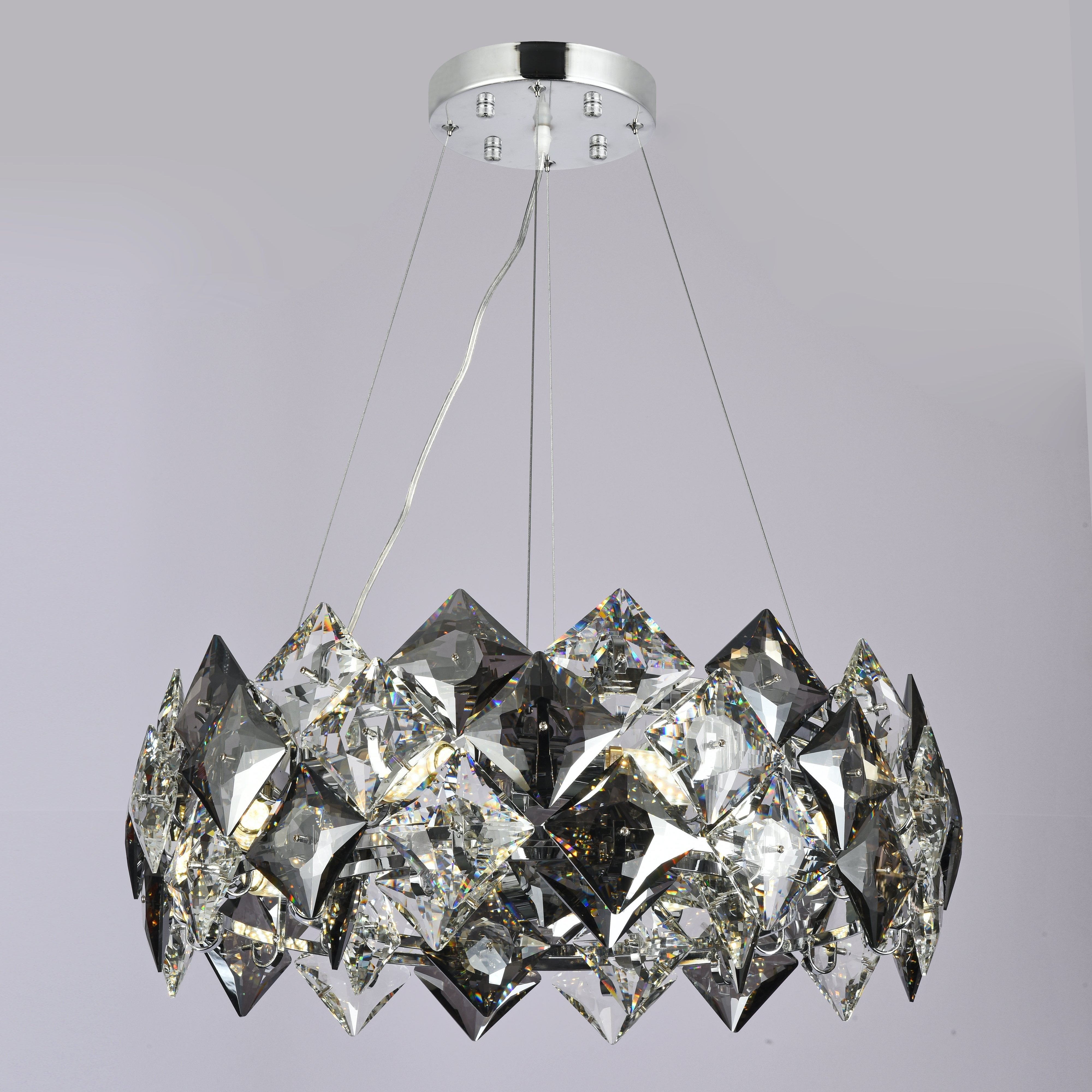 Candelabru Zion Diametru 50cm Argintiu