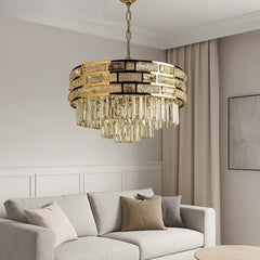 Candelabru Zergo 10xE27 Diametru 50cm Auriu