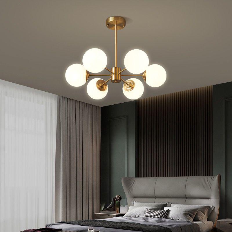 Pendul Jolie Reglabil 6xE27 50cm Auriu