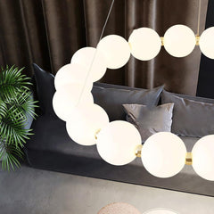Pendul LED 80 + 60 + 40cm 300W Urban 3 Tipuri de Lumini Auriu