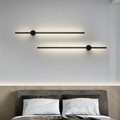 Aplica LED 80cm 26W Urban 3 Tipuri de Lumini Negru
