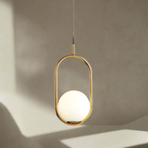 Pendul Jolie Reglabil 1xE14 Auriu