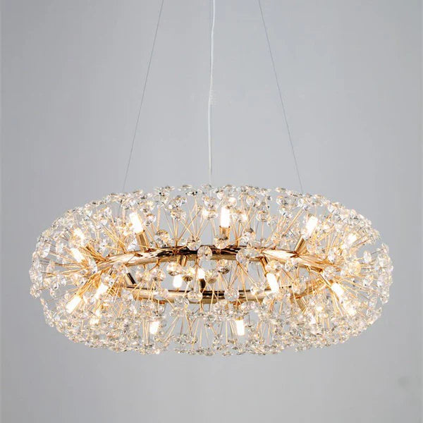 Candelabru Comet Oval Diametru 60cm Auriu