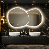 Oglinda LED Premium 140x80cm Touch 3 Culori Luminoase – Sticla Premium 5 mm