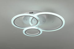 Lustra LED 66W Telecomanda Odele 3 Tipuri de Lumini Alb