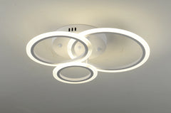 Lustra LED 66W Telecomanda Odele 3 Tipuri de Lumini Alb