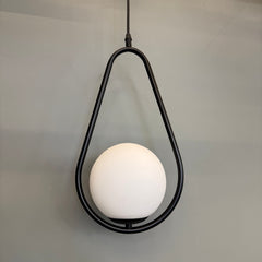 Pendul Jolie Reglabil 1xE27 Negru