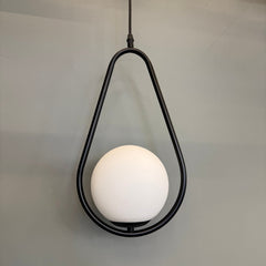 Pendul Jolie Reglabil 1xE27 Negru
