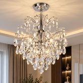 Candelabru Clasic Argintiu Diametru 40cm