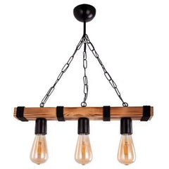 Pendul Rustic Reglabil Eagle 3xE27 50cm