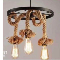 Pendul Rustic Eagle 3xE27 Reglabil Diametru 40cm