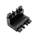 Conector Colt Tavan-Perete Sina Magnetica Aplicata Slim Negru