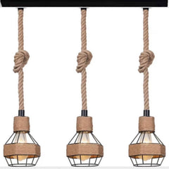 Pendul Rustic Reglabil Eagle 3xE27 60cm