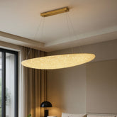Pendul LED Cristale 100W cu Telecomanda Glow 3 Tipuri de Lumini Auriu