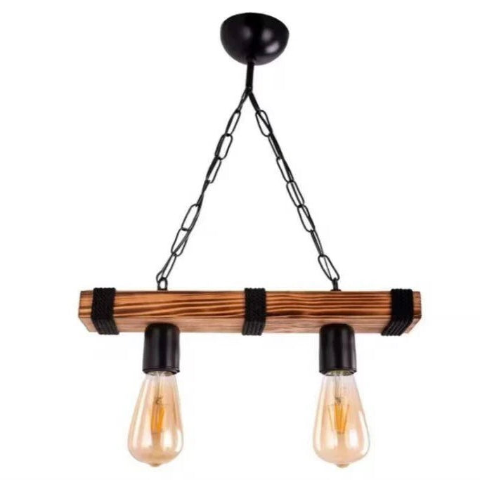 Pendul Rustic Reglabil Eagle 2xE27 40cm
