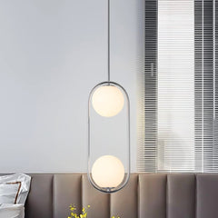 Pendul Jolie Reglabil 2xE14 Argintiu
