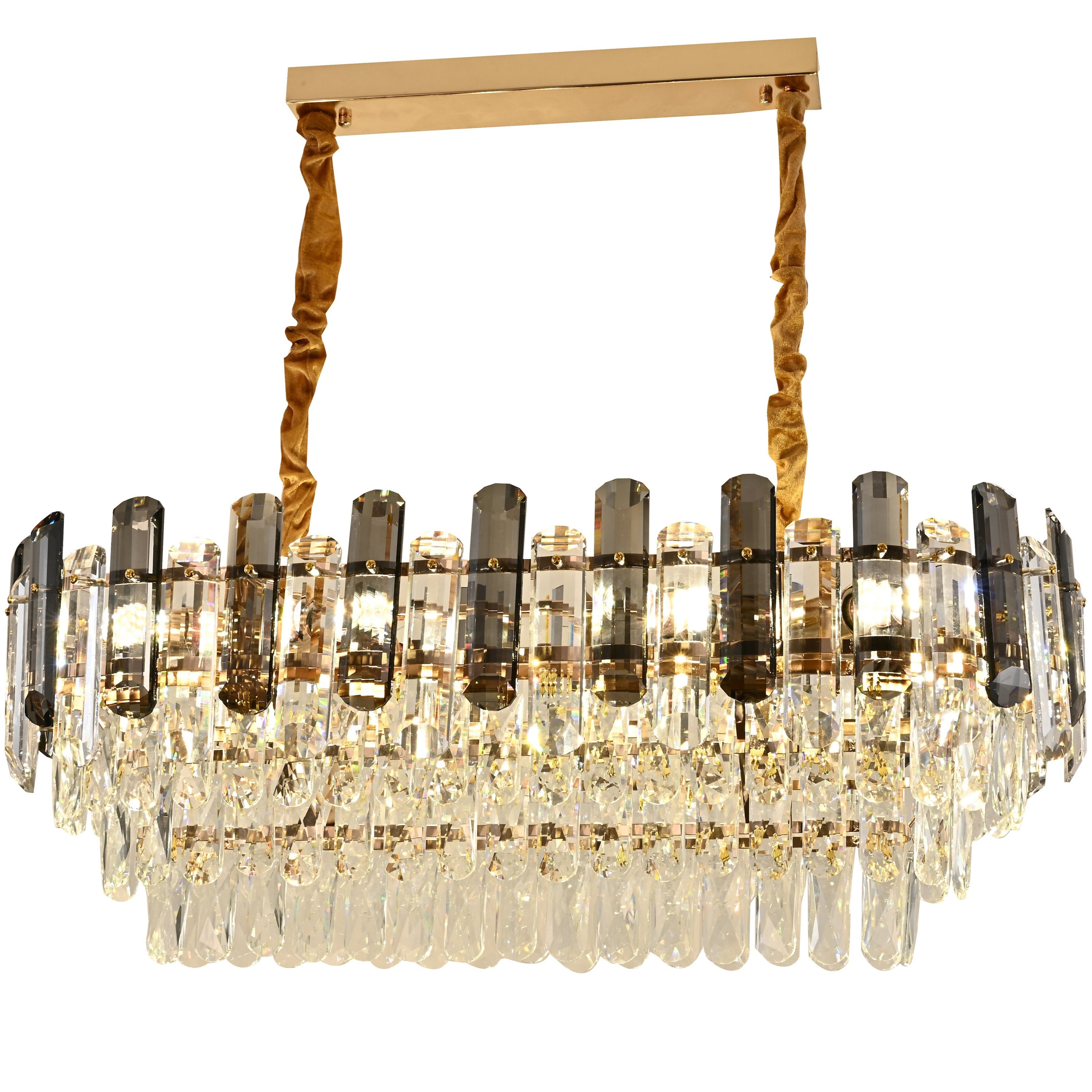 Candelabru Glam Diametru 80cm x 30cm Auriu