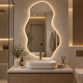 Oglinda LED Cloud 65x100cm Touch, 3 Culori Luminoase