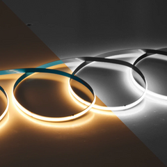 Banda LED COB 24V 3 Tipuri de Lumini 10W/m, 10m/rola